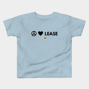 PLL- Peace, Love, & Lease Kids T-Shirt